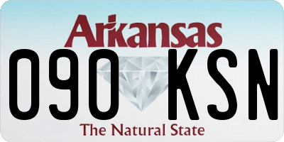 AR license plate 090KSN