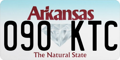 AR license plate 090KTC