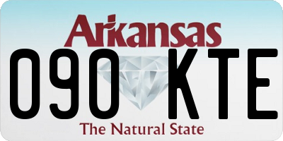 AR license plate 090KTE