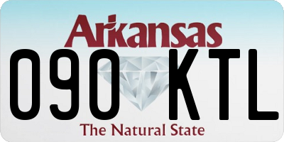 AR license plate 090KTL