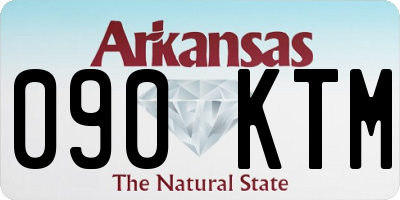 AR license plate 090KTM