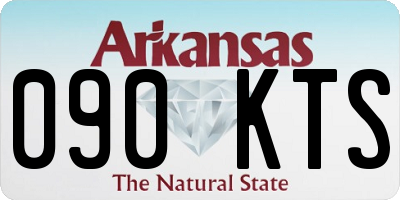 AR license plate 090KTS