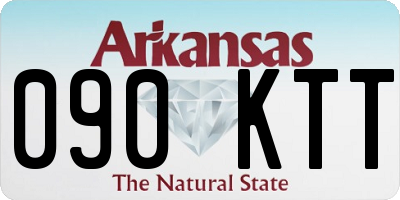AR license plate 090KTT