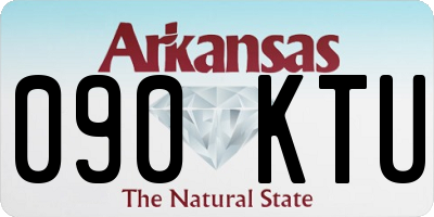 AR license plate 090KTU