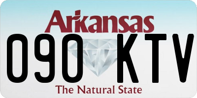 AR license plate 090KTV