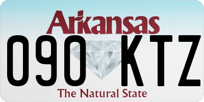 AR license plate 090KTZ