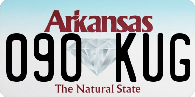 AR license plate 090KUG