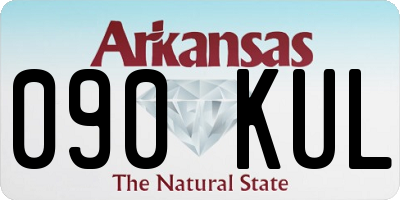 AR license plate 090KUL