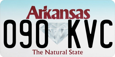 AR license plate 090KVC