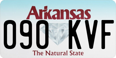 AR license plate 090KVF
