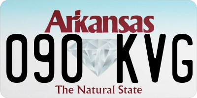 AR license plate 090KVG
