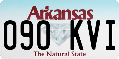 AR license plate 090KVI