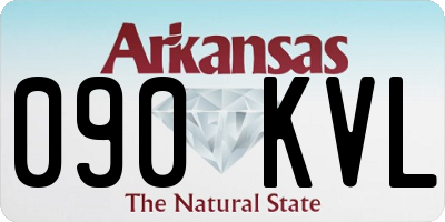 AR license plate 090KVL
