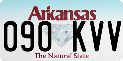 AR license plate 090KVV