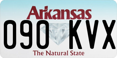 AR license plate 090KVX