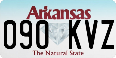 AR license plate 090KVZ