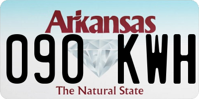 AR license plate 090KWH