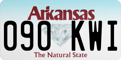 AR license plate 090KWI