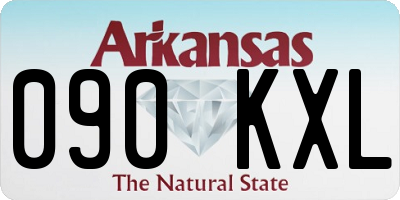 AR license plate 090KXL