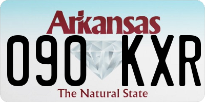 AR license plate 090KXR