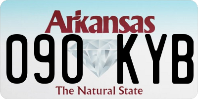 AR license plate 090KYB
