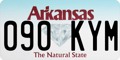 AR license plate 090KYM