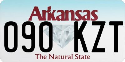 AR license plate 090KZT