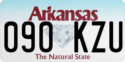 AR license plate 090KZU