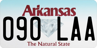 AR license plate 090LAA