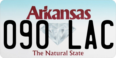 AR license plate 090LAC