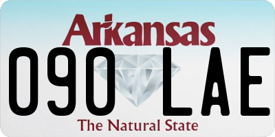 AR license plate 090LAE