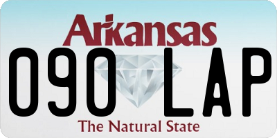AR license plate 090LAP