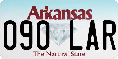AR license plate 090LAR