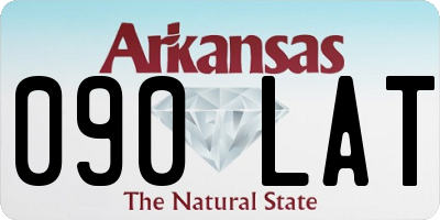 AR license plate 090LAT