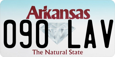 AR license plate 090LAV