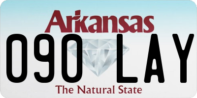 AR license plate 090LAY