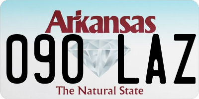 AR license plate 090LAZ