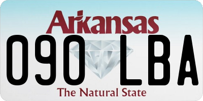 AR license plate 090LBA