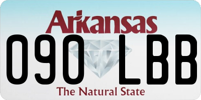 AR license plate 090LBB