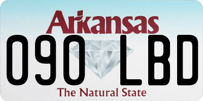 AR license plate 090LBD