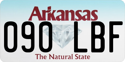 AR license plate 090LBF