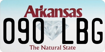 AR license plate 090LBG