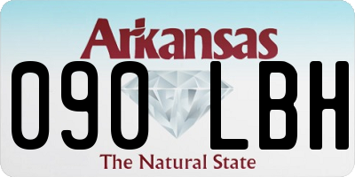 AR license plate 090LBH