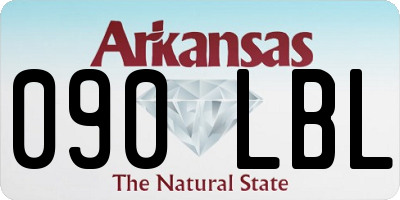 AR license plate 090LBL