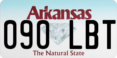 AR license plate 090LBT