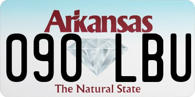 AR license plate 090LBU