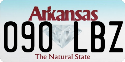 AR license plate 090LBZ