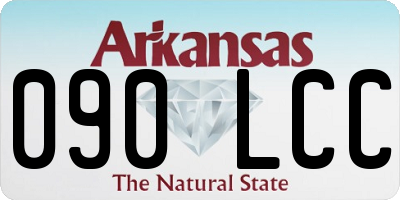 AR license plate 090LCC