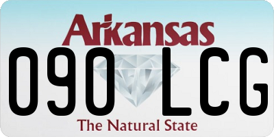 AR license plate 090LCG