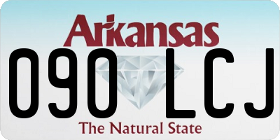 AR license plate 090LCJ